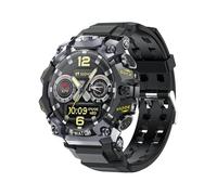 Rainbuvvy Reloj inteligente para hombre, pantalla táctil de 1,5 pulgadas, 4G LTE, 3 GB + 32 GB, rastreador de actividad, batería de 1150 mAh, cámara dual, WiFi, GPS, sistema autónomo (negro)