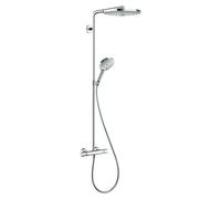 Raindance Select S Sistema de ducha (Con grifería termostática, Distancia entre orificios: 94 cm, Número de tipos de chorro: 3 ud., Cromo)