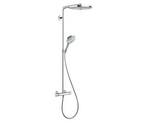 Raindance Select S Sistema de ducha (Con grifería termostática, Distancia entre orificios: 94 cm, Número de tipos de chorro: 3 ud., Cromo)
