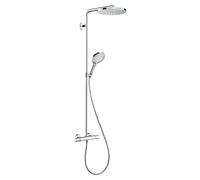 Raindance Select S Sistema de ducha (Con grifo termostático, Distancia entre orificios: 94 cm, Número de tipos de chorro: 3 ud., Cromo)