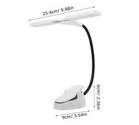 Raindrops Clip On Led Lamp Abs 1pack Students Bright Lighting