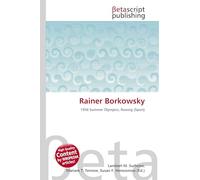 Rainer Borkowsky: 1956 Summer Olympics, Rowing (Sport)