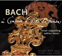 Rainer Zipperling;SabineBauer - Bach: sonatas para viola de gamba