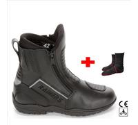RAINERS S32 BOTA DE MOTO CAÑA CORTA - Color: NEGRO, Talla: Botas - 40