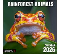Rainforest Animals 2026 Calendar: A lush and diverse world full of hidden wonders