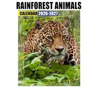 Rainforest Animals Calendar 2026 - 2027: Track Life Events from 2026 to 2027 with a Simple Planner for Loved Ones and Personal Use