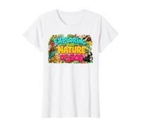 Rainforest Falls Exploring The Nature of God Kids VBS 2026 Camiseta gráfica económica, Mujer, Blanco, S