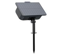 RAINPOINT Sistema de Riego Solar para Jardín, Kit Riego Automático Solar con 121 modos de temporizador y manguera de 15M, Riego por Goteo Solar para Macetas Plantas/Jardín/Balcón