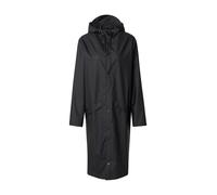 RAINS Abrigo de entretiempo negro, Talla S
