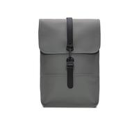 RAINS Backpack Mochila impermeable para hombres y mujeres, bolsa para ordenador portátil, para trabajo o viajes, Gris, Mini, Moderno