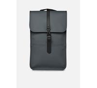 Rains Mochila azul-gris, fibra sintética, unisex, 14L