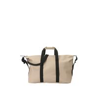 RAINS Bolsa de fin de semana 'Hilo' ecru / negro, Talla One Size