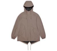Rains - Chaquetas - Fishtail Jacket W3 Cinder - Talla S - Beige Beige S
