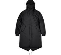 Rains - Chaquetas - Fishtail Parka W3 Black - Talla M - Negro Negro M