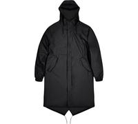 Rains - Chaquetas - Fishtail Parka W3 Black - Talla XS - Negro Negro XS