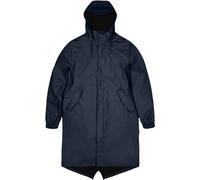 Rains - Chaquetas - Fishtail Parka W3 Navy - Talla M - Azul marino Azul marino M