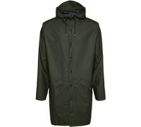 RAINS Parka - Chaqueta impermeable verde | L