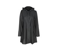 RAINS Abrigo funcional negro, Talla M