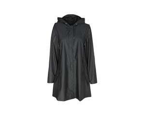 RAINS Chubasquero negro | S