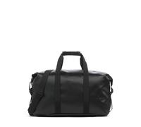 Rains Hilo Bolsa de fin de semana negro, fibra sintética, 52 x 40 x 22cm