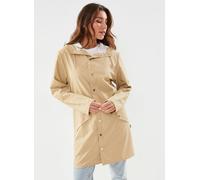 Rains Long Jacket W3 - Unisexe M Beige