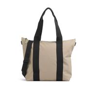 Rains Mini Bolsa shopping beige, fibra sintética, unisex