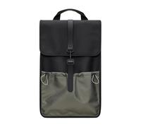 Rains - Mochila con cierre de broche y bolsillo para portátil - Bags - unisex - Negro - ONE SIZE -