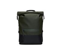 RAINS Mochila impermeable Trail Rolltop para hombres y mujeres, Verde, Talla única, Moderno