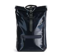 Rains Mochila roll-top navy, fibra sintética, unisex, 13L