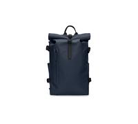 RAINS Mochila Rolltop Large azul
