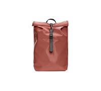 Rains Mini Mochila roll-top rojo, fibra sintética, unisex, 8L