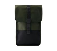 RAINS Mochila Trail verde camuflaje para hombre y mujer, Verde, Talla única