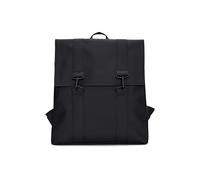 RAINS Mochila unisex MSN Bag, Negro, 15.7 inches, Rucksack