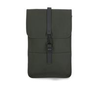 Rains Mochila para hombres y mujeres, impermeable, para ordenador portátil, trabajo o viajes, Verde, Regular, Moderno