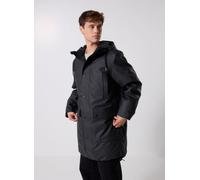 Rains Nome Long Parka W3T3 - Unisex M S Negro
