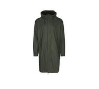 RAINS Parka - Chaqueta impermeable verde oscuro | XL