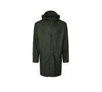 RAINS Long Jacket W3 - Unisexe W XS Verde
