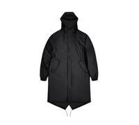 Rains - Chaquetas - Fishtail Parka W3 Black - Talla M - Negro Negro M
