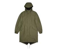 Rains - Parka Fishtail Minimalista - Jackets - Hombre - Verde - S -