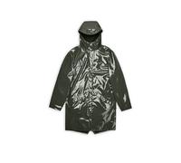 RAINS Parka impermeable oliva | M