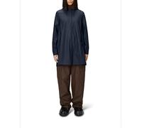 Rains Parka larga lluvia mujer. Azul marino 42 (L)