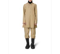 Rains Parka larga lluvia mujer. Camel 40 (M)
