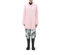 Rains Parka larga lluvia mujer. Rosa claro 34 (XS)