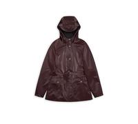 RAINS Regenjacke CURVE JACKET W3 rojo oscuro | S