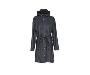 RAINS Regenjacke CURVE W JACKET azul oscuro | L