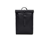 Rains Rolltop Rucksack Mini W3 Dagrugzak Zwart