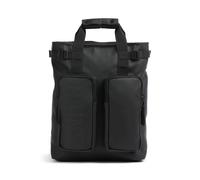 Rains Texel Bolso mochila negro, fibra sintética, unisex, 16L