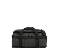 Rains Texel Small Bolsa de fin de semana verde oscuro, polyester, 55 x 28 x 28cm