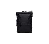 RAINS Trail Rolltop Backpack (Black)