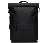 RAINS Trail Rolltop Backpack W3 - Unisex - Negro - talla única- modelo 2025
